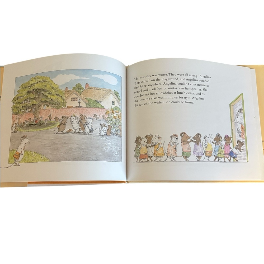 Angelina and Alice Children's Book Hardcover Angelina Ballerina Series - Picture 4 of 4